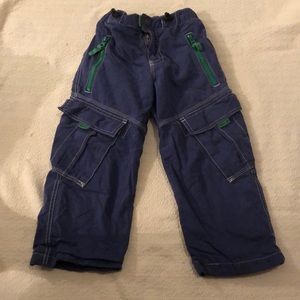 Mini Boden lined boys pants